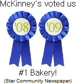 Reader Choice Award for Best Bakery in McKinney